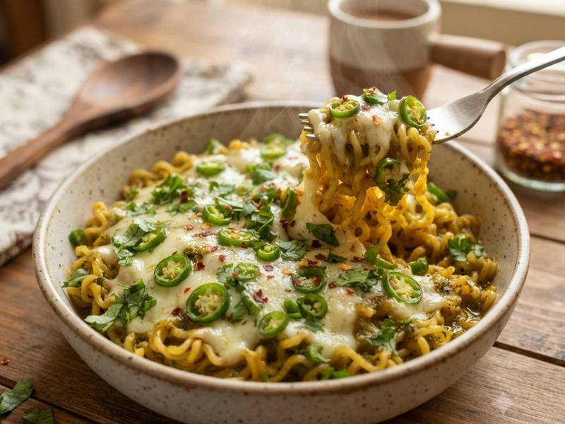 Cheese Chilli Maggi