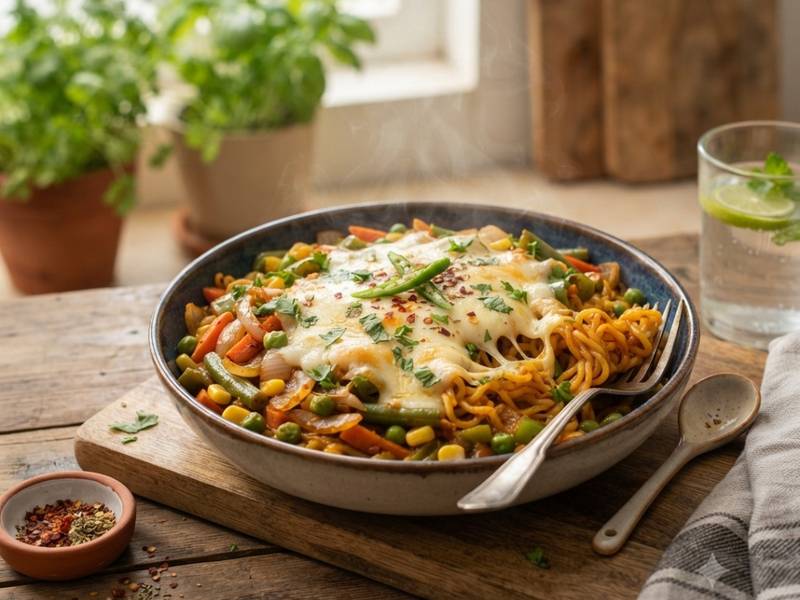 Vegetable Cheese Maggi