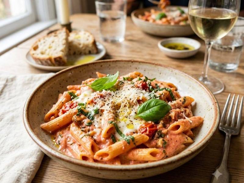 Cheese Penne Pasta